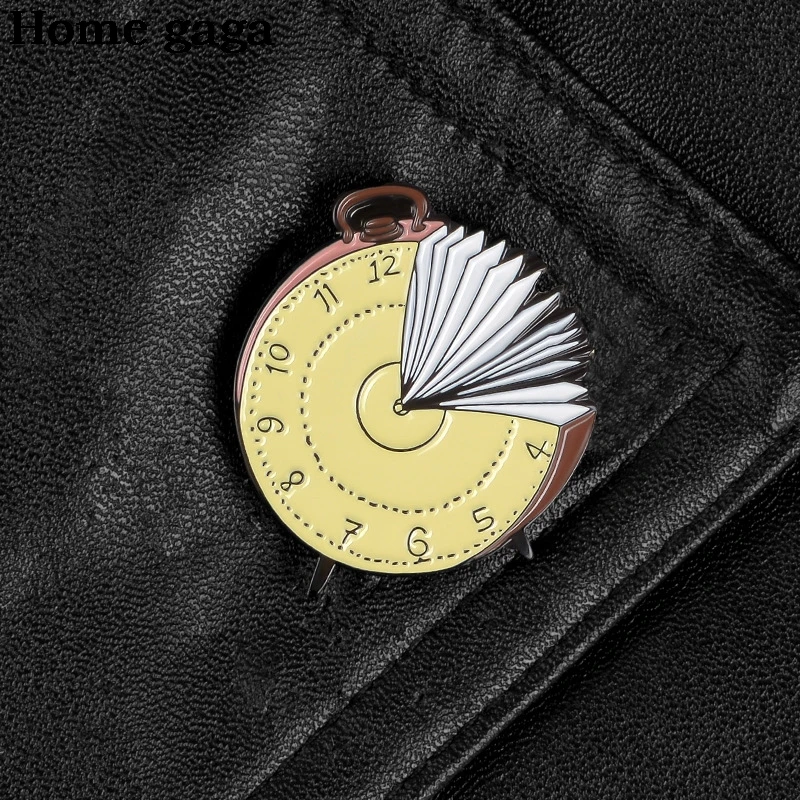 D3460 Clock Cartoon Enamel Pins Book Brooches Bag Clothes Lapel Pin Badge Funny Jewelry
D3460 Clock Cartoon Enamel Pins Book Brooches Bag Clothes Lapel Pin Badge Funny Jewelry