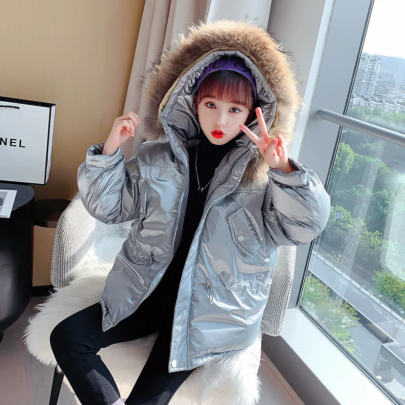 2022 Winter Kids Down Cotton Jacket Teens Shiny Parkas For Girls Children Fashion Outerwear Thicken Warm Clothing TZ760
2022 Winter Kids Down Cotton Jacket Teens Shiny Parkas For Girls Children Fashion Outerwear Thicken Warm Clothing TZ760