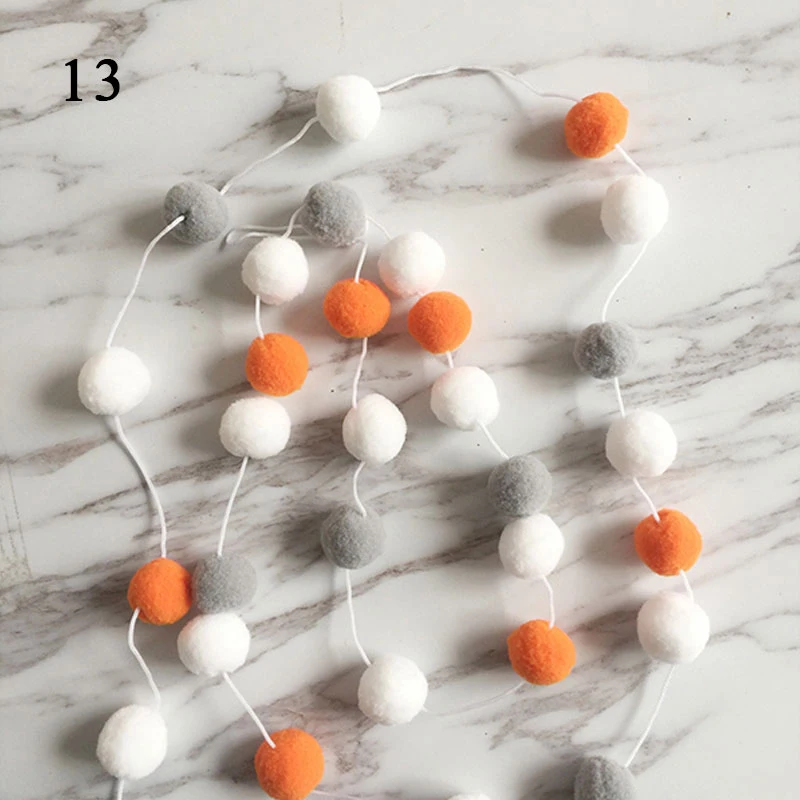Classic Hair Ball String Children Room A Bunch Ornaments Girl's Room Multicolor Room Wall Decor Ornament Fur Ball Garland Party
Classic Hair Ball String Children Room A Bunch Ornaments Girl's Room Multicolor Room Wall Decor Ornament Fur Ball Garland Party