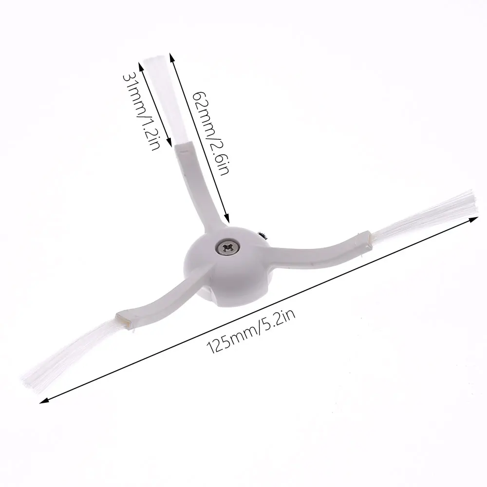 White 3-Arm Side Spin Brush Replacement for Xiaomi 1 / 1S Roborock S50 Series Robot Vacuum Cleaner Spare Parts Accessories
White 3-Arm Side Spin Brush Replacement for Xiaomi 1 / 1S Roborock S50 Series Robot Vacuum Cleaner Spare Parts Accessories