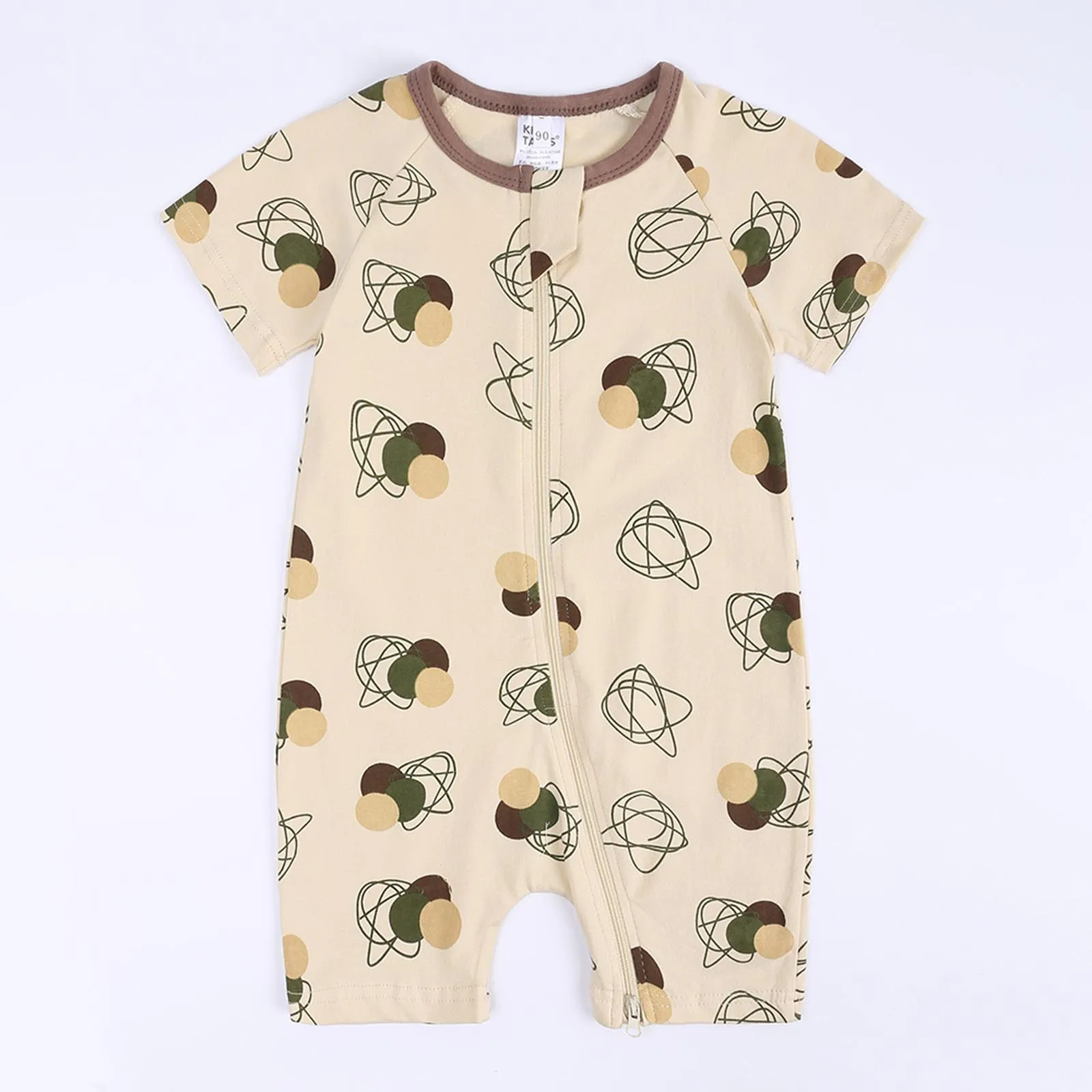 (3months-3years) Kids Tales Baby Romper Thin Cotton Short Sleeve Zipper Round Neck Siamese Treasure Casual Romper Baby Rompers
(3months-3years) Kids Tales Baby Romper Thin Cotton Short Sleeve Zipper Round Neck Siamese Treasure Casual Romper Baby Rompers