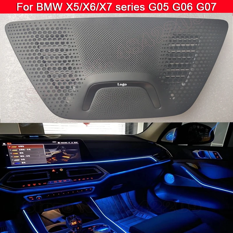For BMW X5/X6/X7 series G05 G06 G07 LED Center Control Panel Lighting Audio Lossless Sound HiFi Music Stereo Speaker Cover
For BMW X5/X6/X7 series G05 G06 G07 LED Center Control Panel Lighting Audio Lossless Sound HiFi Music Stereo Speaker Cover