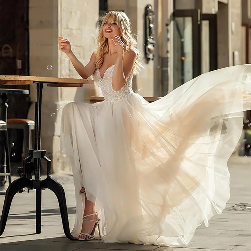 BAZIIINGAAA Simple Wedding Dress Lace Little Beading Strapless Dress Luxury Wedding Gowns Bridal Can Be Washed Bride Dresses
BAZIIINGAAA Simple Wedding Dress Lace Little Beading Strapless Dress Luxury Wedding Gowns Bridal Can Be Washed Bride Dresses