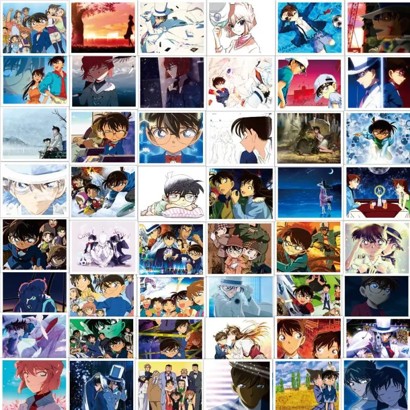 50Pcs Detective Conan Anime Stickers Waterproof Decal for Bicycle Fridge Guitar Computer Luggage Laptop Cartoon Sticker Diy Toys
50Pcs Detective Conan Anime Stickers Waterproof Decal for Bicycle Fridge Guitar Computer Luggage Laptop Cartoon Sticker Diy Toys