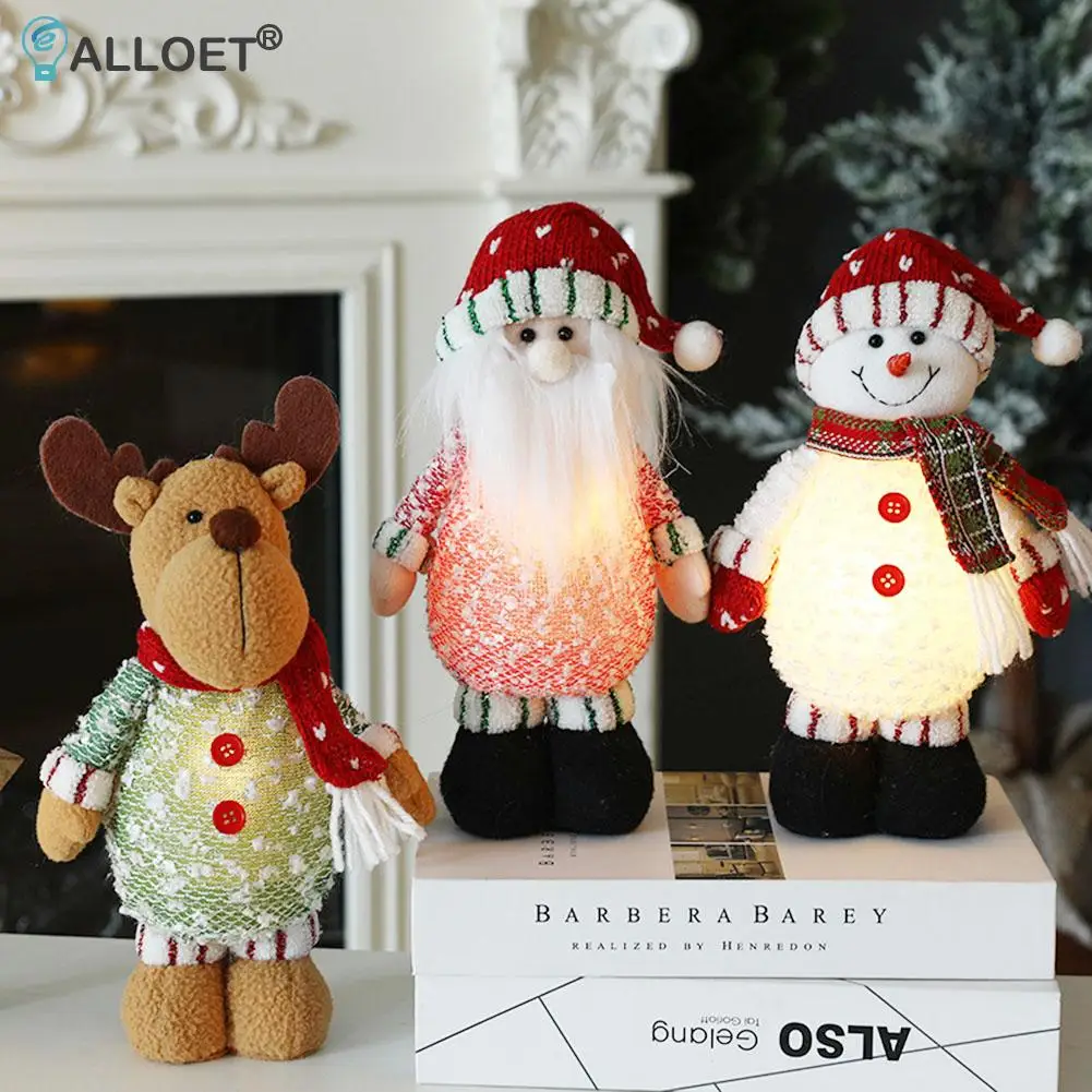 Christmas LED Santa Claus Snowman Figurines Ornaments Luminous Standing Doll Indoor Outdoor Windows New Year Party Decorations
Christmas LED Santa Claus Snowman Figurines Ornaments Luminous Standing Doll Indoor Outdoor Windows New Year Party Decorations