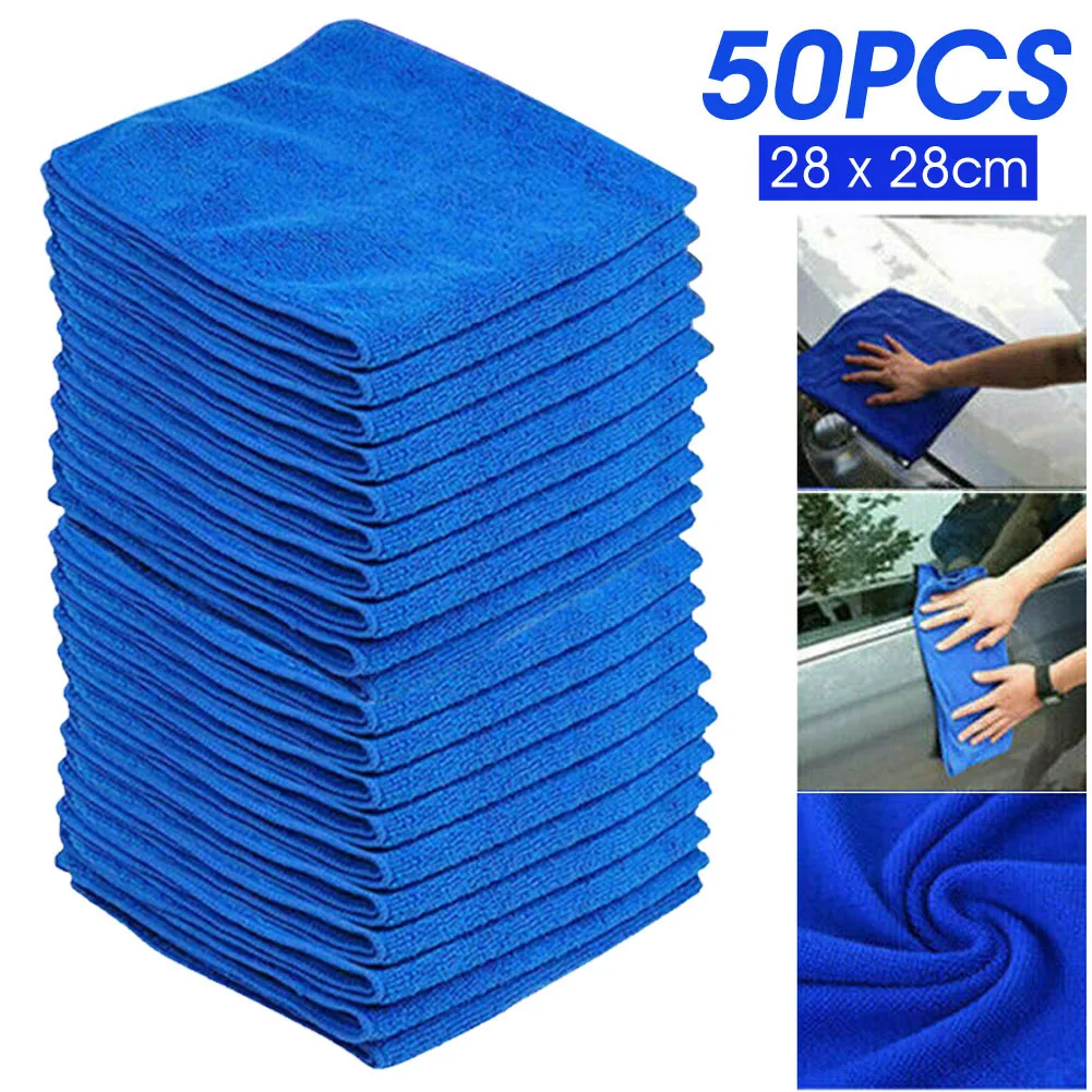 50pcs Microfiber Towel Car Wash Cloth Auto Cleaning Door Window Detailing Care For Car Home Automobile Accessories
50pcs Microfiber Towel Car Wash Cloth Auto Cleaning Door Window Detailing Care For Car Home Automobile Accessories