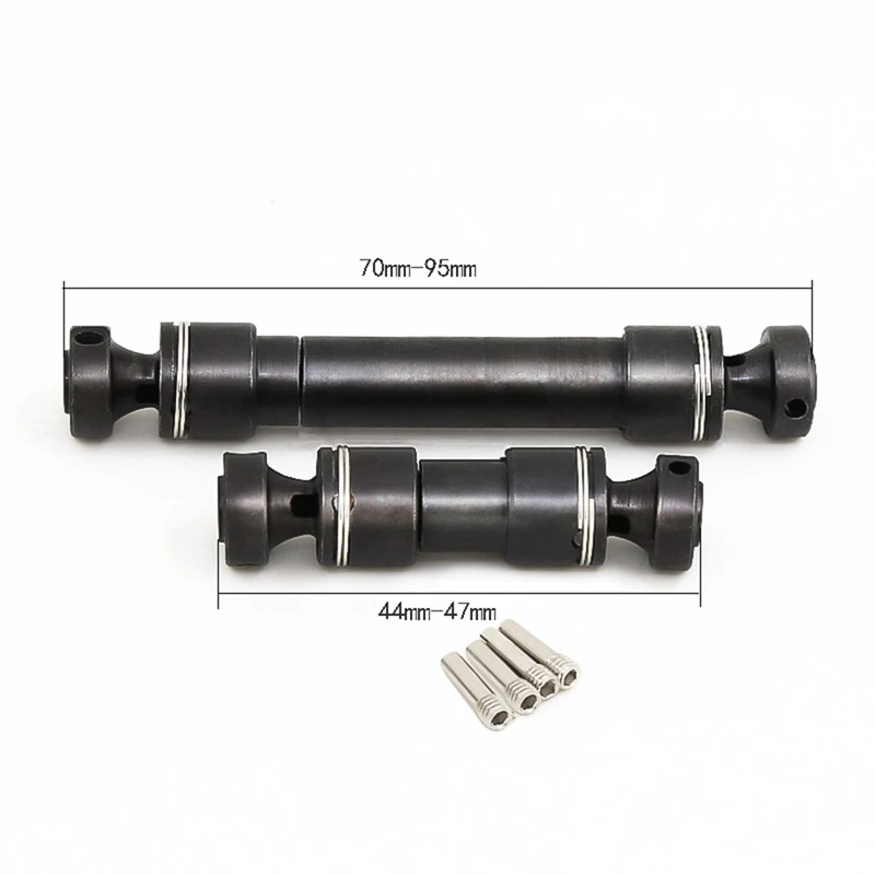 2Pcs Hard Steel Main Center Drive Shaft CVD 7250R for Traxxas 1/16 Mini E-Revo & 4Pcs Hard Steel Front Rear Drive Shaft
2Pcs Hard Steel Main Center Drive Shaft CVD 7250R for Traxxas 1/16 Mini E-Revo & 4Pcs Hard Steel Front Rear Drive Shaft