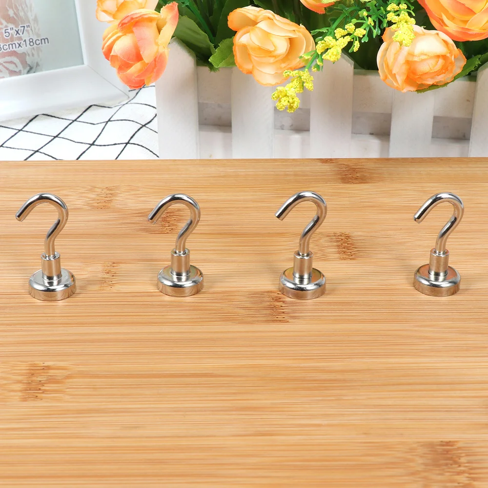 8pcs Super Strong Heavy Duty Ndfeb Hook Household Magnetic Hooks for Home Kitchen (Silver)
8pcs Super Strong Heavy Duty Ndfeb Hook Household Magnetic Hooks for Home Kitchen (Silver)