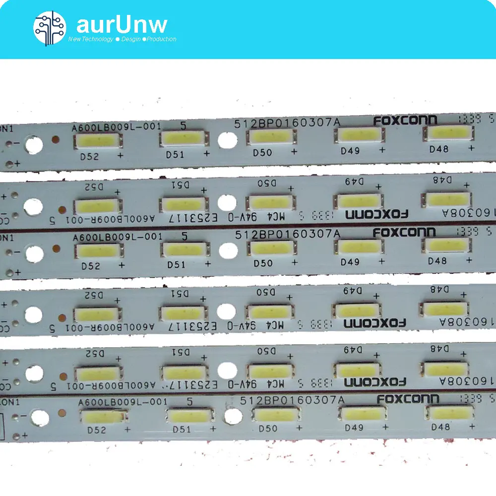 2 pieces/lot LED Backlight strip For Letv X60S lamp A600LB009L-001 512BP0160307A E253117 1P-0138C00-8010 L600HHA-3 68Leds 676mm
2 pieces/lot LED Backlight strip For Letv X60S lamp A600LB009L-001 512BP0160307A E253117 1P-0138C00-8010 L600HHA-3 68Leds 676mm