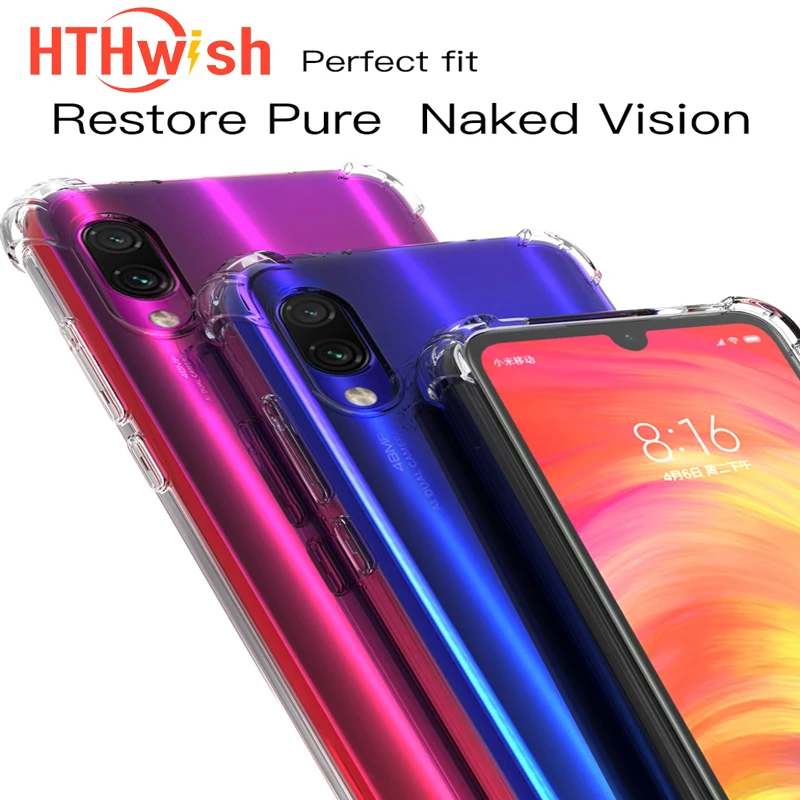 Silicone Phone Case for Redmi Note 7 pro Note 7 8 6 5 4x S2 Transparent Anti-fall Case for Xiaomi Mi 9 9se 8 se 8lite Back Cover
Silicone Phone Case for Redmi Note 7 pro Note 7 8 6 5 4x S2 Transparent Anti-fall Case for Xiaomi Mi 9 9se 8 se 8lite Back Cover