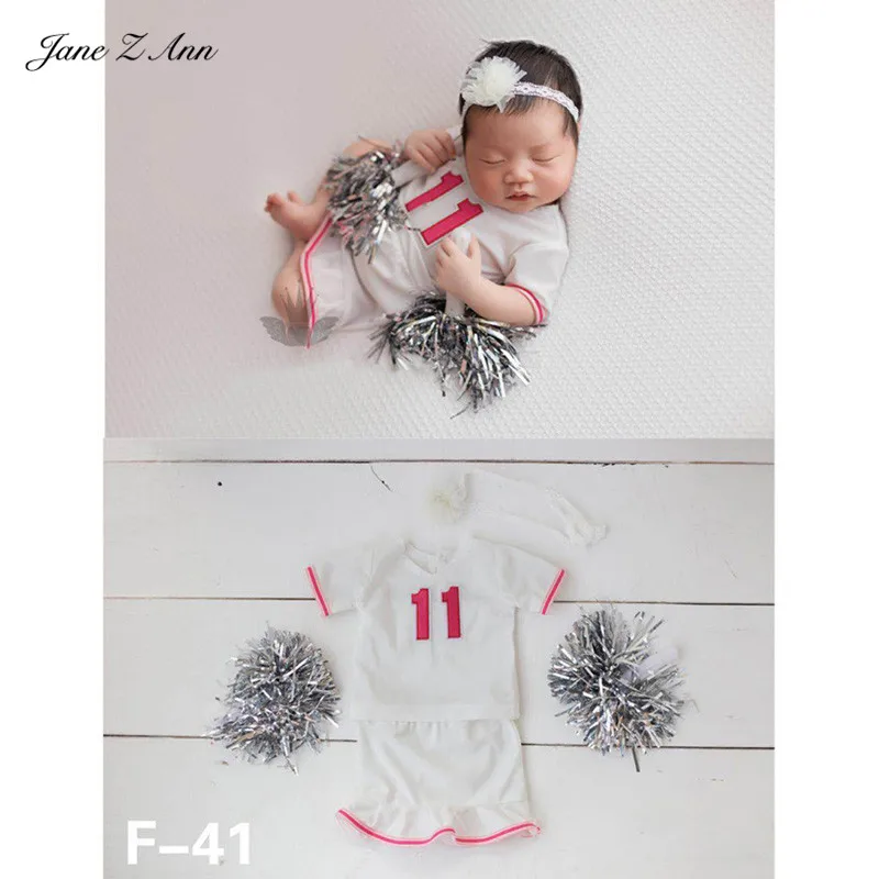 Jane Z Ann Newborn photo props baby creative theme police singer cheerleaders beach lady costume studio shooting idea | Детская одежда