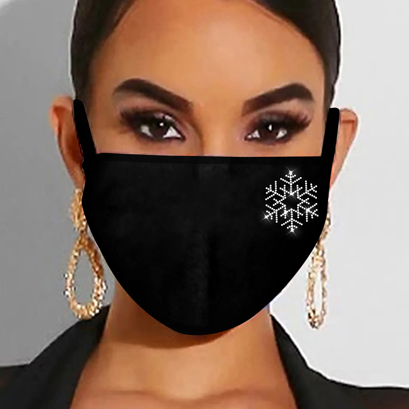 Модные маски для Стразы, блестящие маски для лица, унисекс, моющаяся, дышащая, со льдом, хлопковая маска для губ, уличная, Пылезащитная маска
Модные маски для Стразы, блестящие маски для лица, унисекс, моющаяся, дышащая, со льдом, хлопковая маска для губ, уличная, Пылезащитная маска
