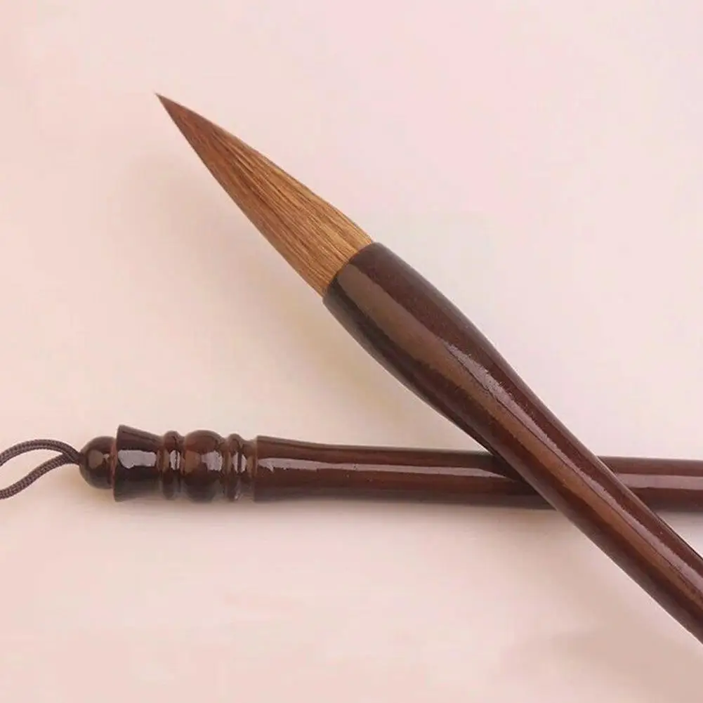 Wooden Writing Brush Chinese Calligraphy Practice Weasek Wolf Hair Brush For Watercolor Ink Painting Regular Script Dropshi E2t2
Wooden Writing Brush Chinese Calligraphy Practice Weasek Wolf Hair Brush For Watercolor Ink Painting Regular Script Dropshi E2t2