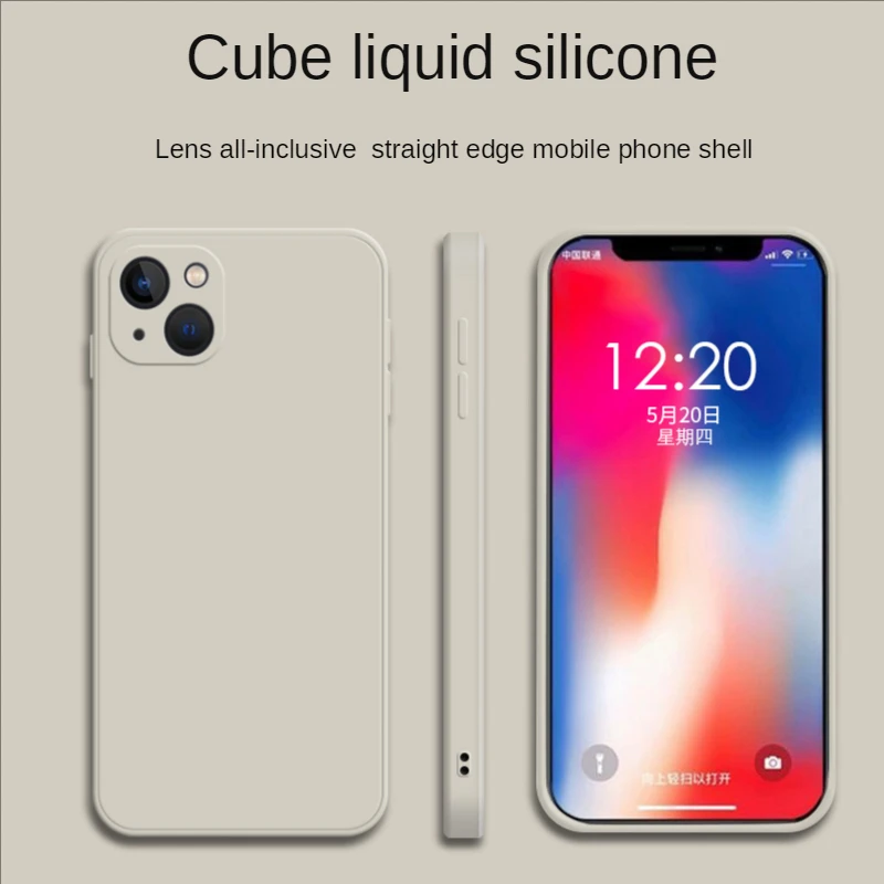 Suitable for Apple 13 Mobile Phone Case New Liquid Silicone IPhone 13 Lens Full Package 13promax Solid Color Soft Phone Cases
Suitable for Apple 13 Mobile Phone Case New Liquid Silicone IPhone 13 Lens Full Package 13promax Solid Color Soft Phone Cases