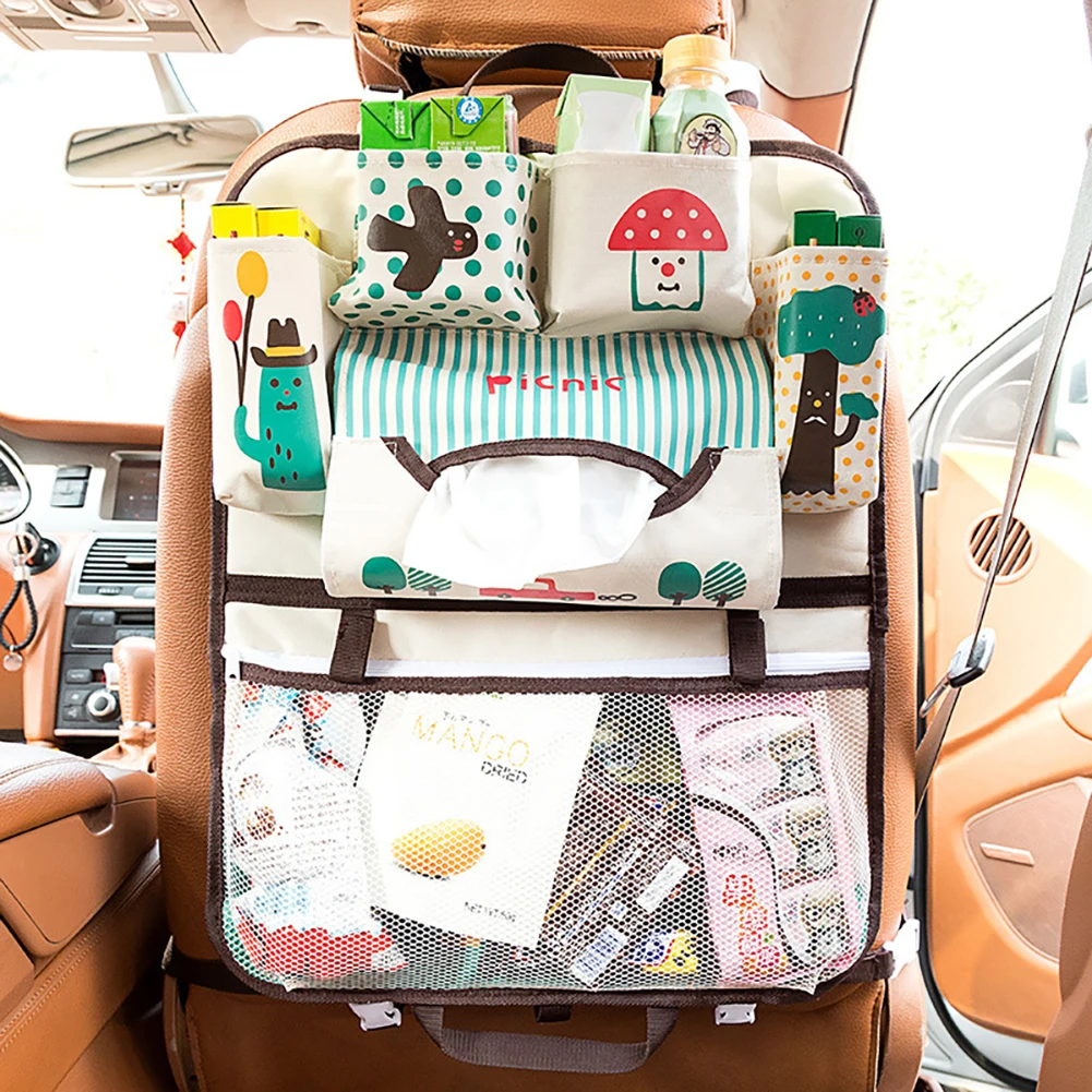 Cartoon Style Car Back Seat Storage Organizer Multi-pocket Hanging Storage Bag Tidying Baby Kids Special Auto Accessories
Cartoon Style Car Back Seat Storage Organizer Multi-pocket Hanging Storage Bag Tidying Baby Kids Special Auto Accessories