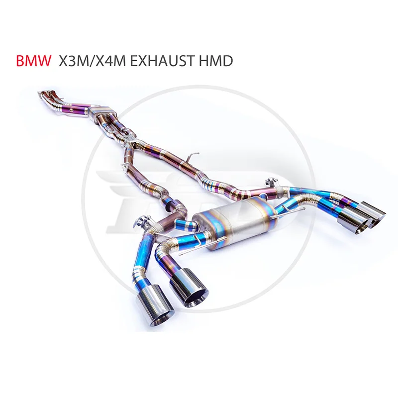 Titanium Alloy Exhaust Pipe Manifold Downpipe is Suitable for BMW X3M X4M F97 F98 G07 Auto Modification Electronic Valve
Titanium Alloy Exhaust Pipe Manifold Downpipe is Suitable for BMW X3M X4M F97 F98 G07 Auto Modification Electronic Valve