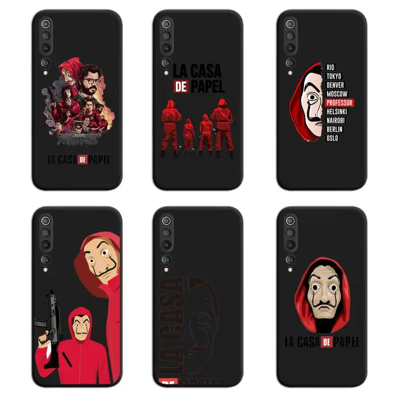 Spain TV Money Heist House Paper La Casa de papel Phone Case For Xiaomi Mi Note 10 Lite Mi 9T Pro xiaomi 10 CC9 9SE
Spain TV Money Heist House Paper La Casa de papel Phone Case For Xiaomi Mi Note 10 Lite Mi 9T Pro xiaomi 10 CC9 9SE