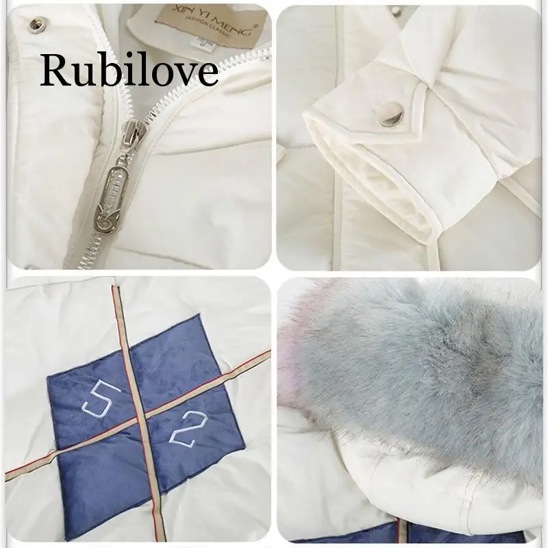 Coat Jacket Hooded Winter Jacket Women parkas 2019 New women's jacket multicolor fur collar Outerwear Female Winter coats
Coat Jacket Hooded Winter Jacket Women parkas 2019 New women's jacket multicolor fur collar Outerwear Female Winter coats