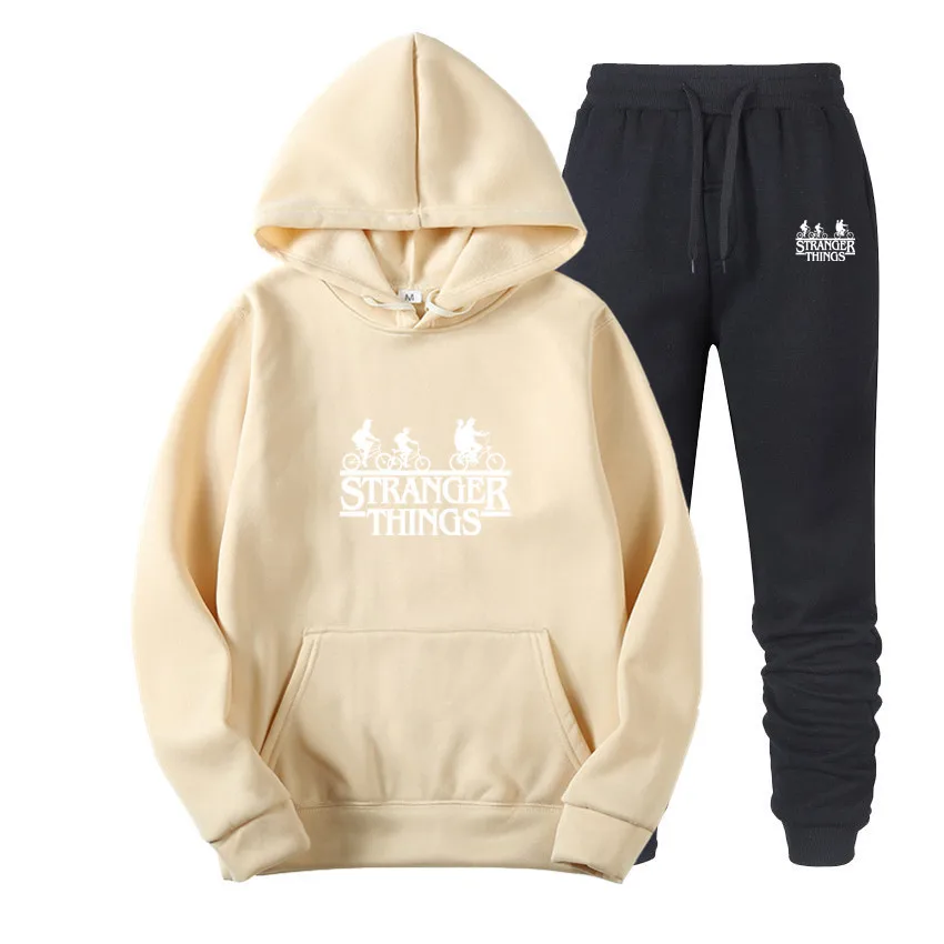 Autumn Fashion Brand Men's Set Polyester Fiber Easy Hoodie Pant Thick Warm Tracksuit Leisure Fashion Sportswear Trousers
Autumn Fashion Brand Men's Set Polyester Fiber Easy Hoodie Pant Thick Warm Tracksuit Leisure Fashion Sportswear Trousers
