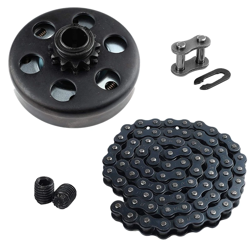 For Go Kart Clutch, 3/4 Inch 12 Tooth for 35 Chain, Centrifugal Clutch for Go Kart Minibike and Fun Kart Engine
For Go Kart Clutch, 3/4 Inch 12 Tooth for 35 Chain, Centrifugal Clutch for Go Kart Minibike and Fun Kart Engine