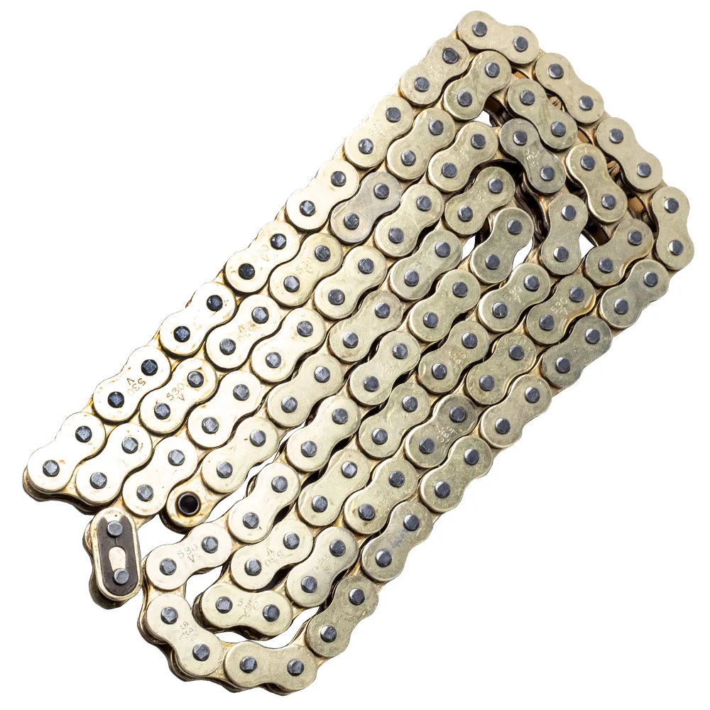 530x120 W/ O-Ring Drive Chain for Suzuki GSXR 1000 GSX-R750 GSX1300R 120 Links 
530x120 W/ O-Ring Drive Chain for Suzuki GSXR 1000 GSX-R750 GSX1300R 120 Links