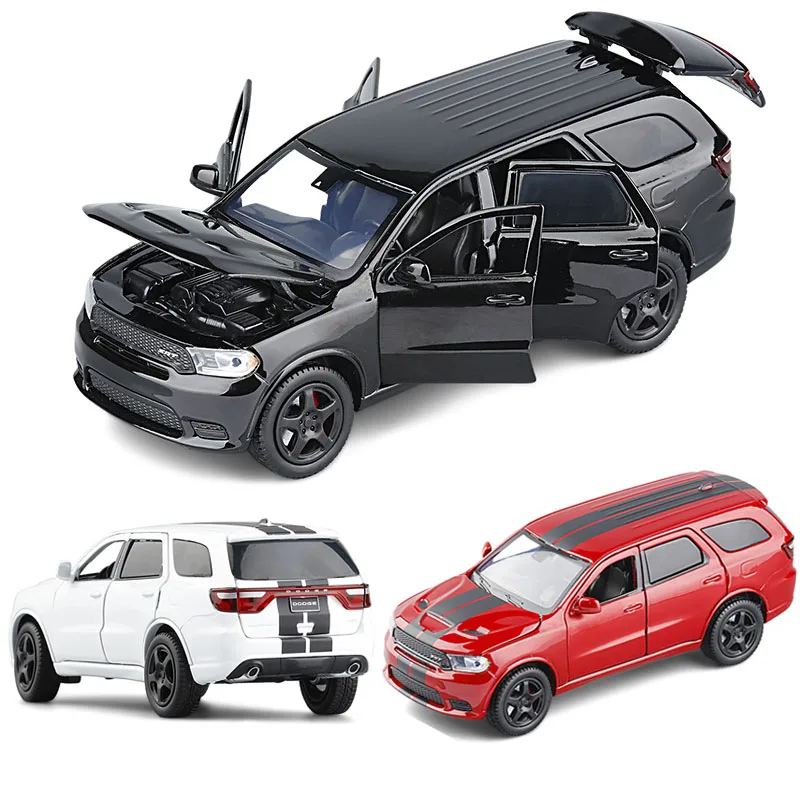 1:32 Dodge Durango SRT Car Alloy Sports Car Model Diecast Sound Light Super Racing SUV Collection Toys For Children Christmas
1:32 Dodge Durango SRT Car Alloy Sports Car Model Diecast Sound Light Super Racing SUV Collection Toys For Children Christmas