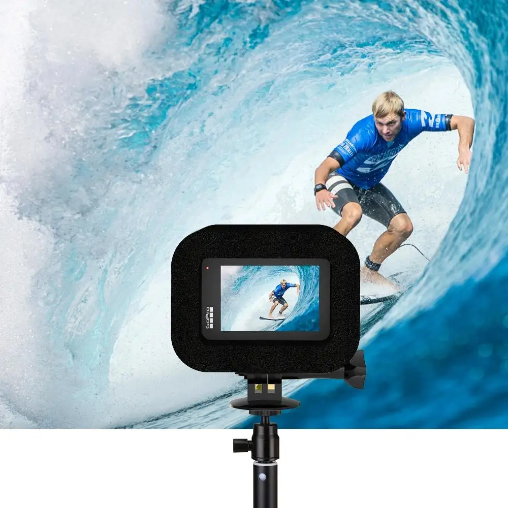 PULUZ funda carcasa cortavientos para GoPro HERO8 negro/GoPro HERO 9 negro parabrisas reduccin de ruido funda de espuma a prueba
PULUZ funda carcasa cortavientos para GoPro HERO8 negro/GoPro HERO 9 negro parabrisas reduccin de ruido funda de espuma a prueba