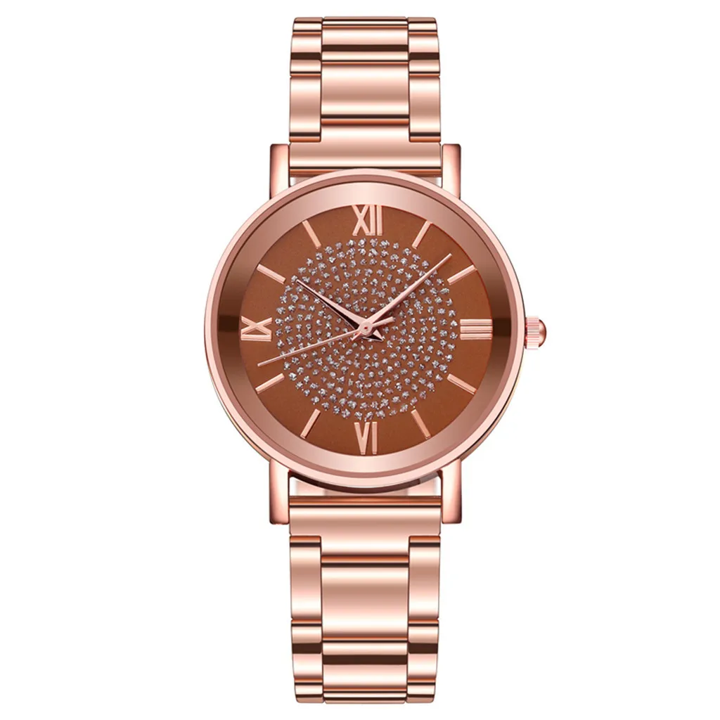 Luxury Women Watch Casual Quartz Stainless Steel Dial Charming Bracele Dress Party relojes para mujer W3 | Наручные часы