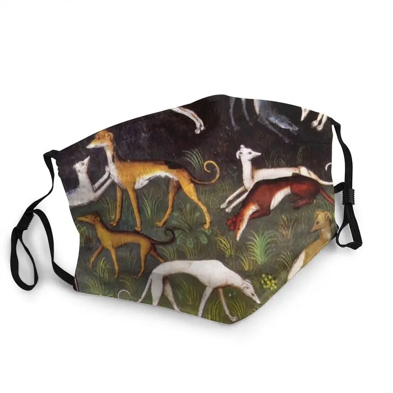 Medieval Greyhound And Royal Hunt Mouth Face Mask Anti Dust Whippet Sighthound Dog Mask Protection Reusable Respirator Muffle
Medieval Greyhound And Royal Hunt Mouth Face Mask Anti Dust Whippet Sighthound Dog Mask Protection Reusable Respirator Muffle