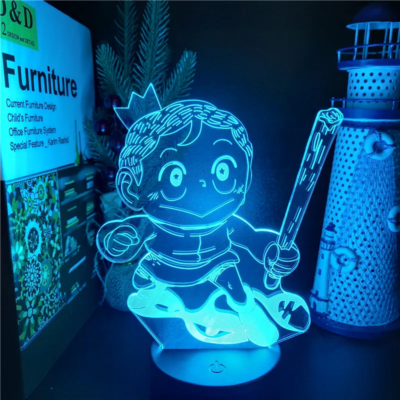 Ousama Ranking Bojji 3D Anime Lamp 7 Color Change Lampara Ranking of Kings Night Lights For Bedroom Decor
Ousama Ranking Bojji 3D Anime Lamp 7 Color Change Lampara Ranking of Kings Night Lights For Bedroom Decor