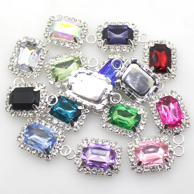 Fashion new15*24mmAcrylicRectangularbandAlloyRhinestoneButtonsDIY Shoe buckle clothing bow decorationAccessorie
Fashion new15*24mmAcrylicRectangularbandAlloyRhinestoneButtonsDIY Shoe buckle clothing bow decorationAccessorie