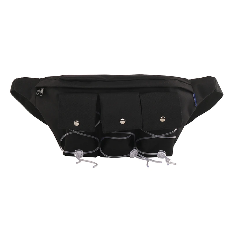 Large Capacity Storage Women Waist Bag Canvas Fanny Pack Multi-pocket Men Belt Bag Functional Chest Bags Banana Hip Purse 
Large Capacity Storage Women Waist Bag Canvas Fanny Pack Multi-pocket Men Belt Bag Functional Chest Bags Banana Hip Purse