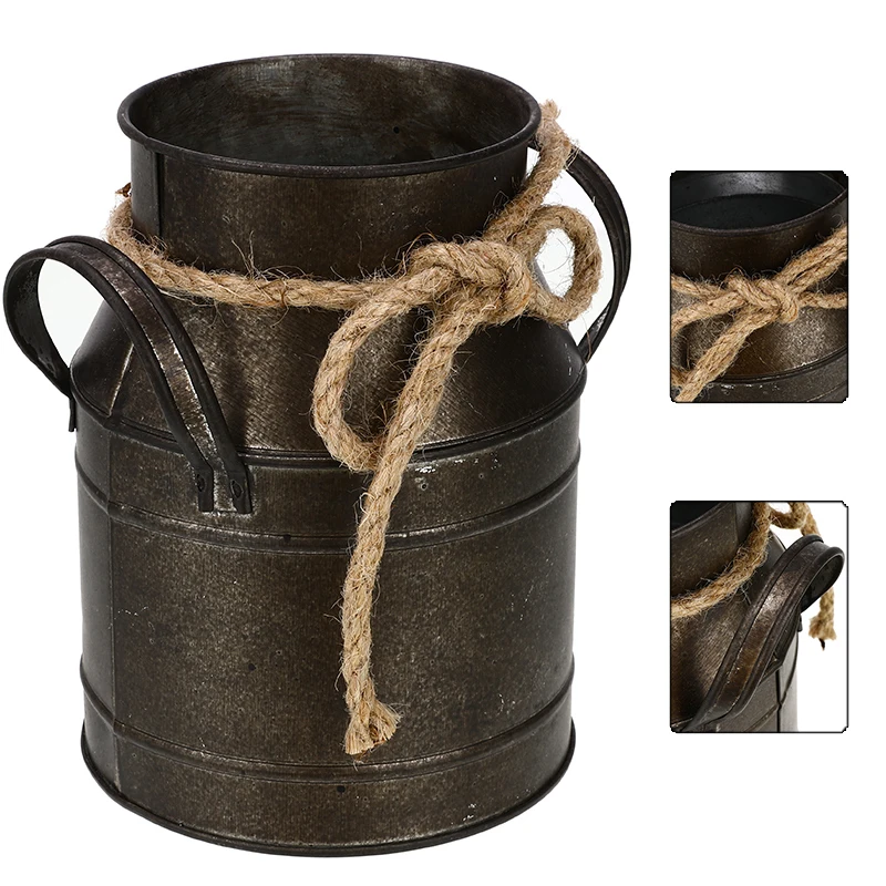 2Pcs/Lot D9XH15CM Vintage Retro Iron Flower Pot with Rope Holder Vase Metal Flowerpot Photo Flores
2Pcs/Lot D9XH15CM Vintage Retro Iron Flower Pot with Rope Holder Vase Metal Flowerpot Photo Flores