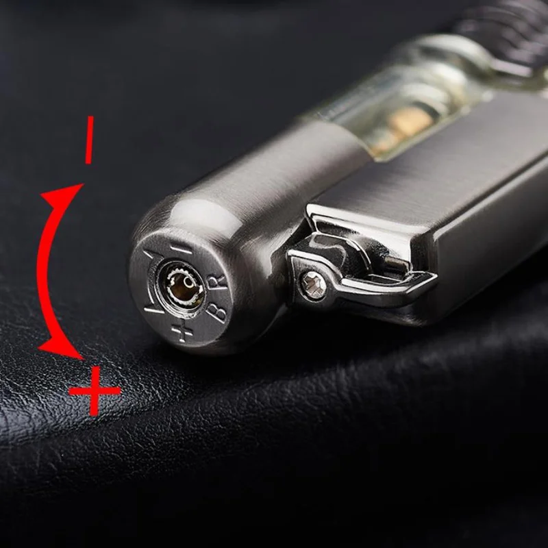 Small Spray Gun Visible Gas Window Portable Metal Single Flame Windproof Inflatable Butane Torch Cigar Kitchen Lighter
Small Spray Gun Visible Gas Window Portable Metal Single Flame Windproof Inflatable Butane Torch Cigar Kitchen Lighter