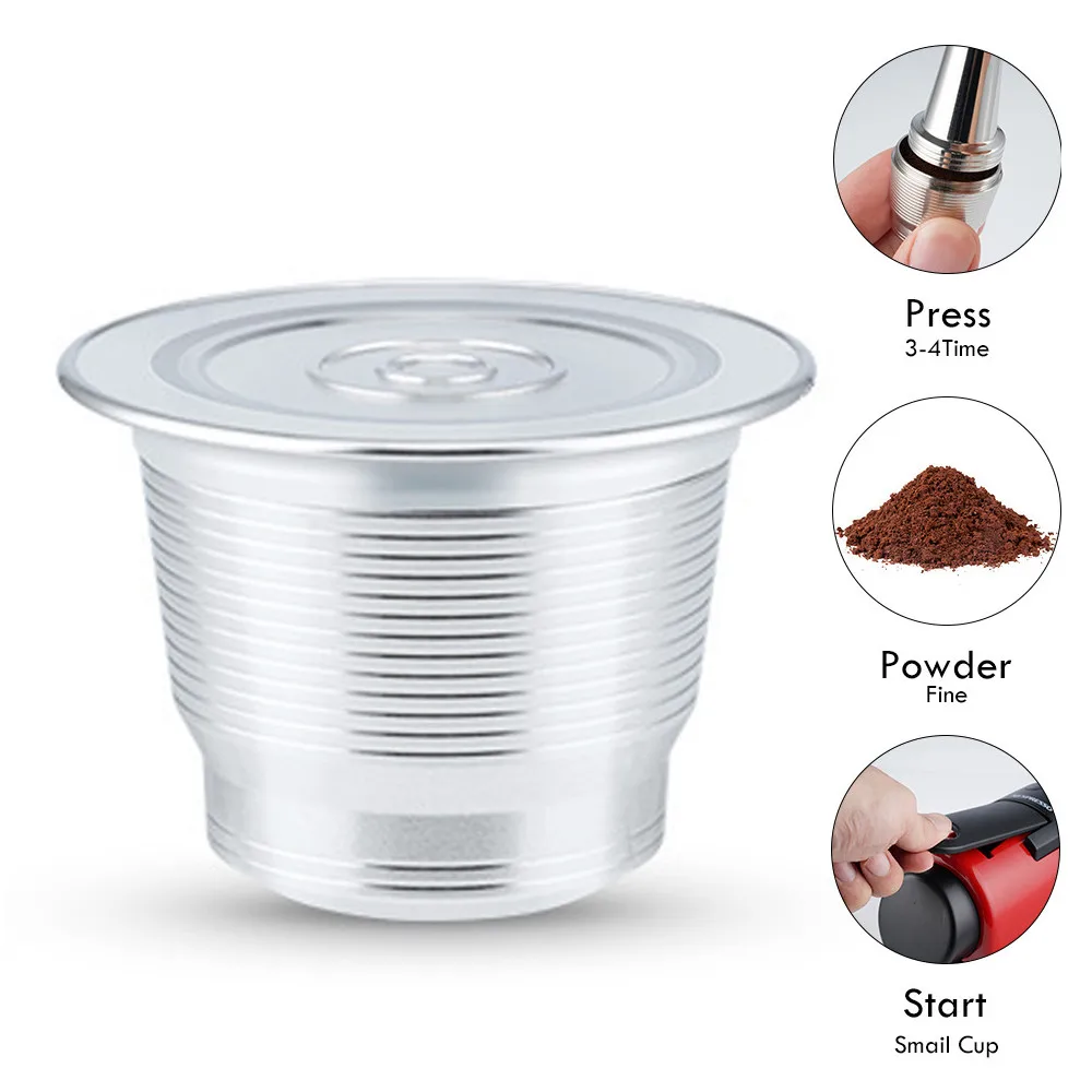 Stainless Steel Coffee Capsule Pod Filter Refillable Reusable Dripper Tamper For Nespresso U Coffee Machine Accessories
Stainless Steel Coffee Capsule Pod Filter Refillable Reusable Dripper Tamper For Nespresso U Coffee Machine Accessories