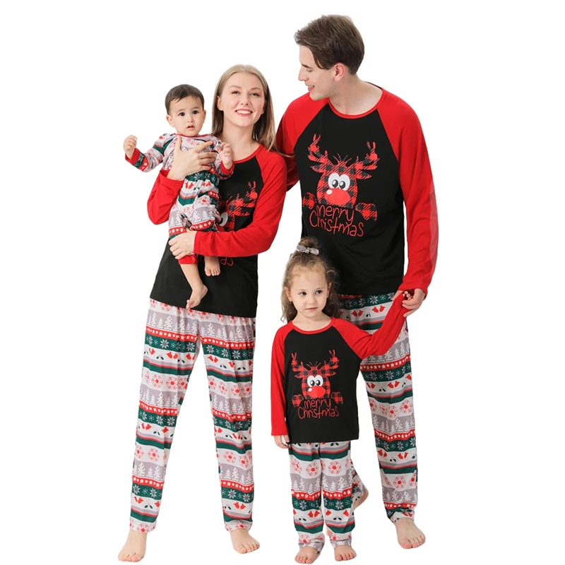 Christmas Deer Family Matching Clothes Family Pajamas Sets Xmas Clothes Adult Kids Pajamas Set Baby Romper Sleepwear Homewear
Christmas Deer Family Matching Clothes Family Pajamas Sets Xmas Clothes Adult Kids Pajamas Set Baby Romper Sleepwear Homewear