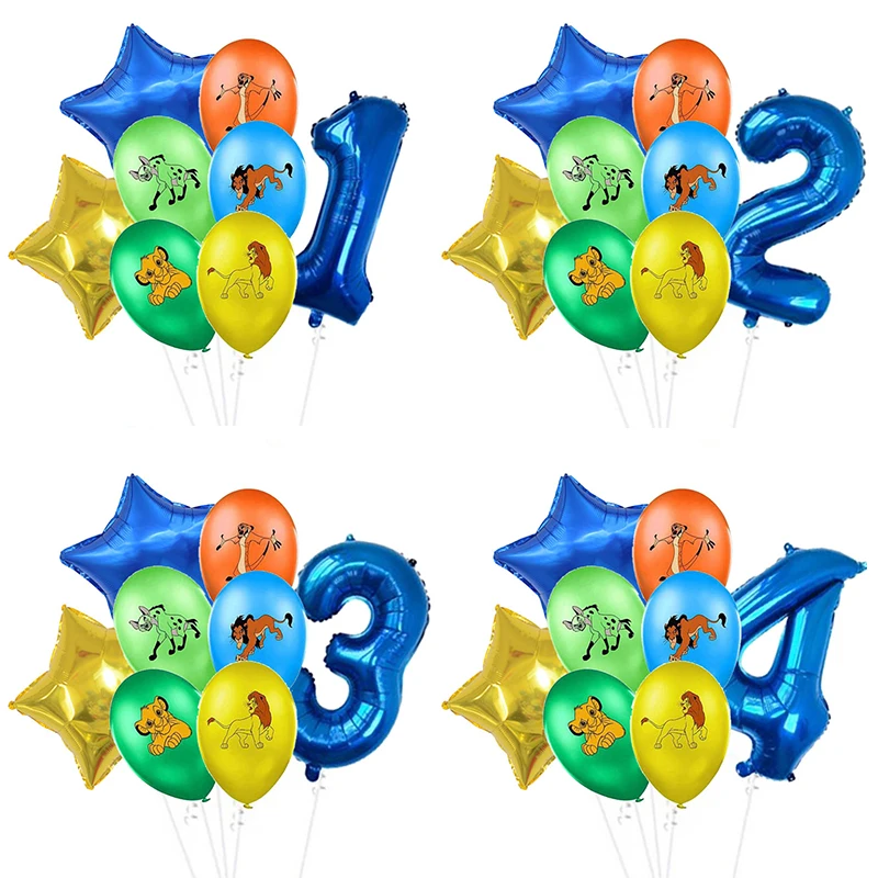 8pcs Lion Party King Latex Balloon Happy Birthday Decoration Kion Guard Jungle Animals Pet Zoo Balloon Toy For Kids Globos
8pcs Lion Party King Latex Balloon Happy Birthday Decoration Kion Guard Jungle Animals Pet Zoo Balloon Toy For Kids Globos