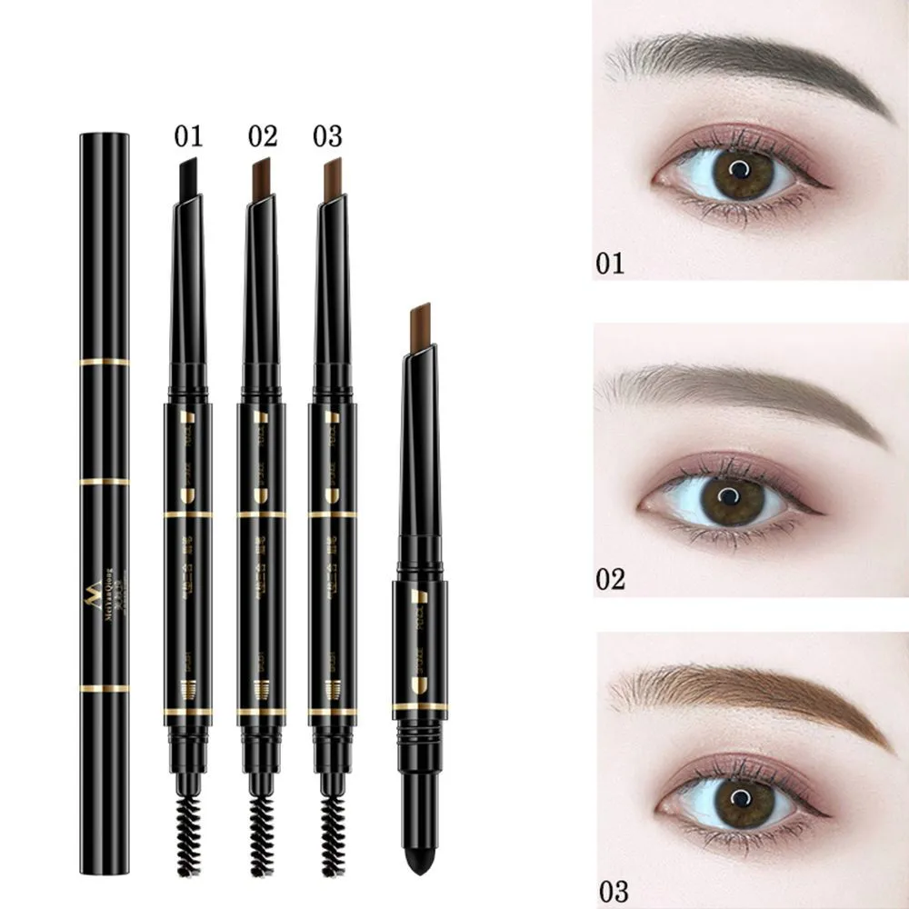 Eyebrow Pencil 3 in 1 Auto Waterproof Eye Brow Shades Brush Powder Automatic Eyebrow Pigment Makeup Beauty Tool
Eyebrow Pencil 3 in 1 Auto Waterproof Eye Brow Shades Brush Powder Automatic Eyebrow Pigment Makeup Beauty Tool