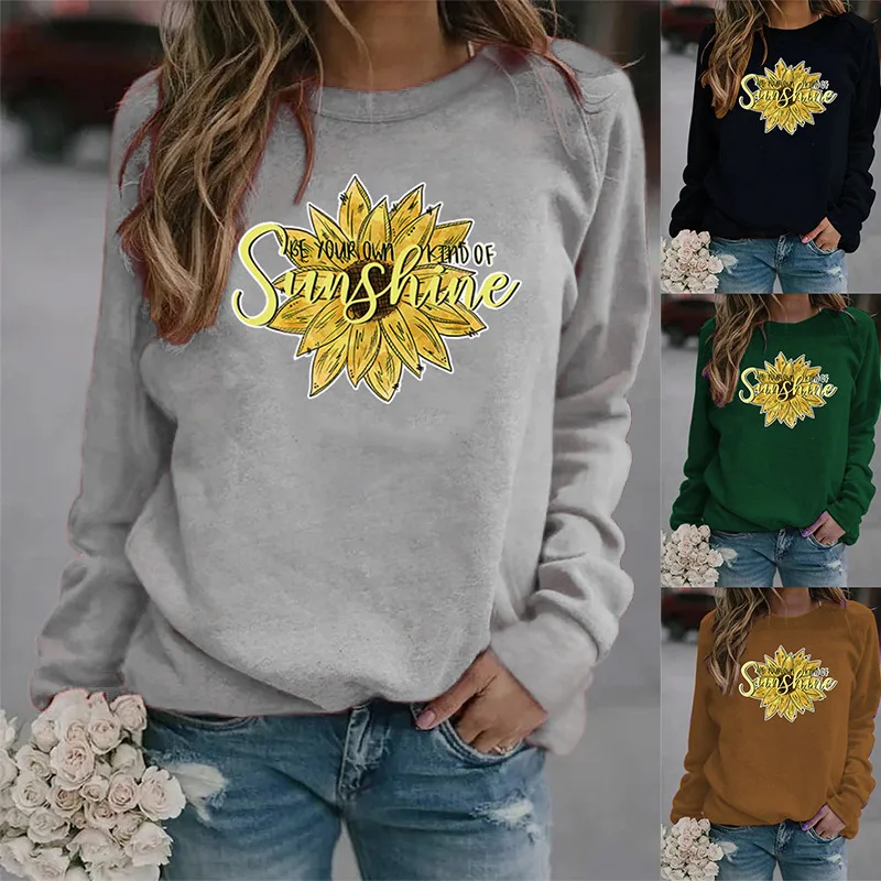 Women Hoodie Sunshine Printed Hoodies Women Fleece Long Sleeve O Neck Loose Sweatshirt Girls Pullovers Winter
Women Hoodie Sunshine Printed Hoodies Women Fleece Long Sleeve O Neck Loose Sweatshirt Girls Pullovers Winter