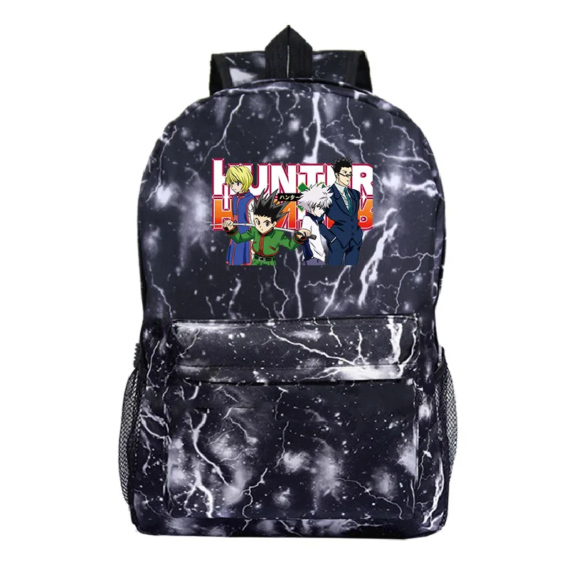 Anime HUNTER X HUNTER Peripheral Backpack Cartoon Pattern Outdoor Travel Bag Student Pencil School Bag Laptop Backpack
Anime HUNTER X HUNTER Peripheral Backpack Cartoon Pattern Outdoor Travel Bag Student Pencil School Bag Laptop Backpack