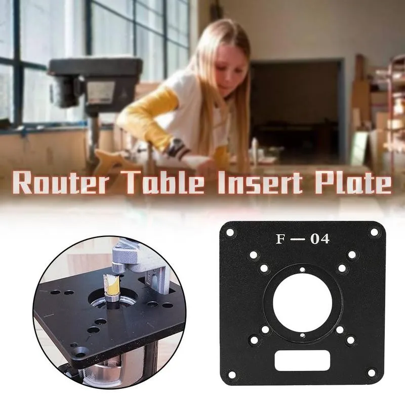 Carpenter Router Table Insert Plate Aluminium Alloy Trimming Flip Board Multifunctional Woodworking Tool Table Insert Plate
Carpenter Router Table Insert Plate Aluminium Alloy Trimming Flip Board Multifunctional Woodworking Tool Table Insert Plate