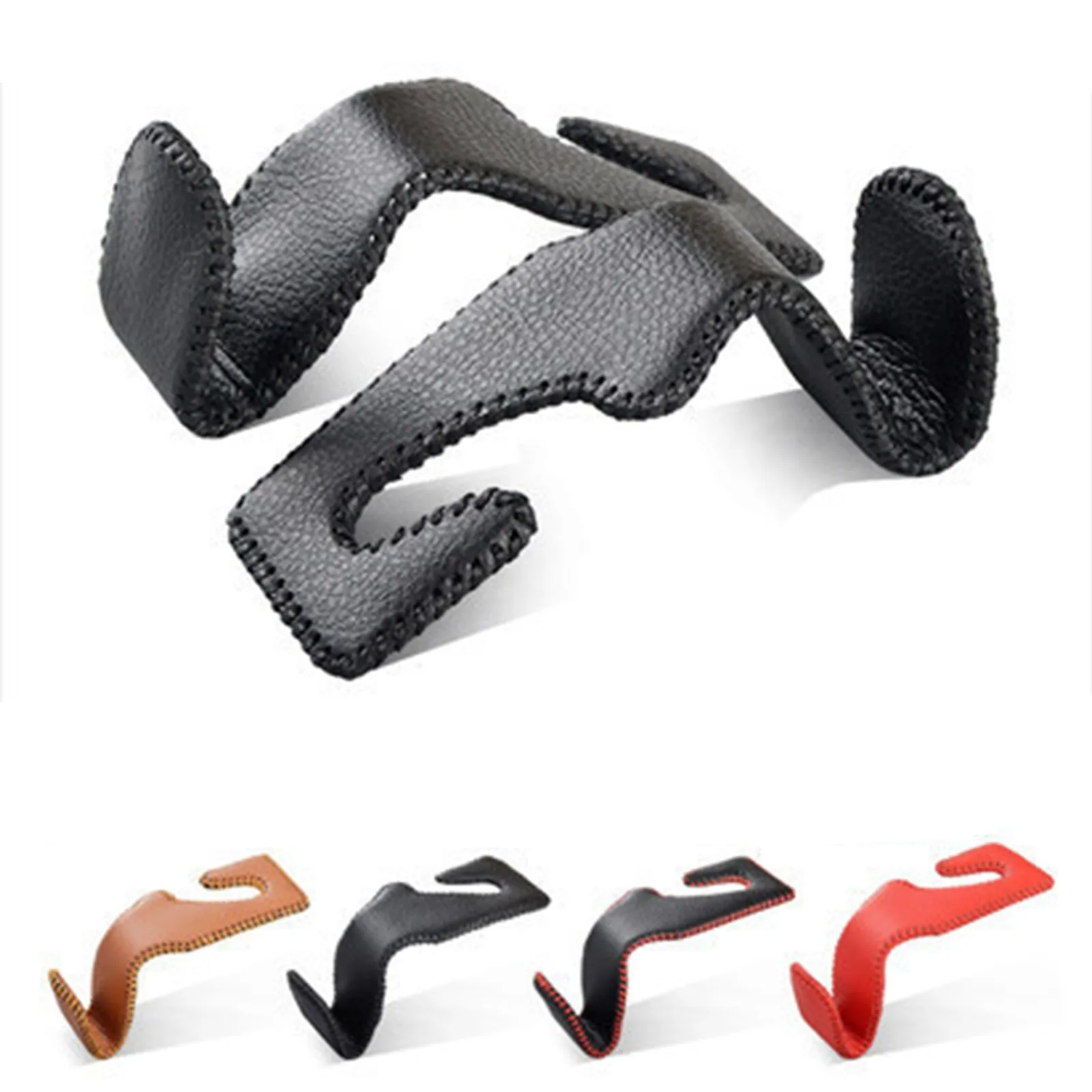 Car Headrest Hooks Universal Vehicle Back Seat Headrest Hanger Holder Hook Leather Car Seat Hooks For Hanging Grocery VIP
Car Headrest Hooks Universal Vehicle Back Seat Headrest Hanger Holder Hook Leather Car Seat Hooks For Hanging Grocery VIP