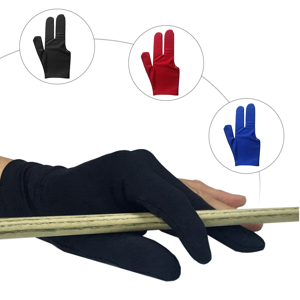 20 Pcs 3 Fingers Billiard Glove Breathable Elastic Pool Cue Gloves For Left Right Hand Billiard Mitten Accessories Black Red
20 Pcs 3 Fingers Billiard Glove Breathable Elastic Pool Cue Gloves For Left Right Hand Billiard Mitten Accessories Black Red
