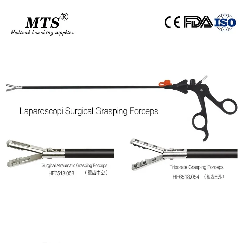 MTS Medical Laparoscopic Instruments Endoscope Surgical Atraumatic Grasping Forceps for medical teaching or Surgery
MTS Medical Laparoscopic Instruments Endoscope Surgical Atraumatic Grasping Forceps for medical teaching or Surgery
