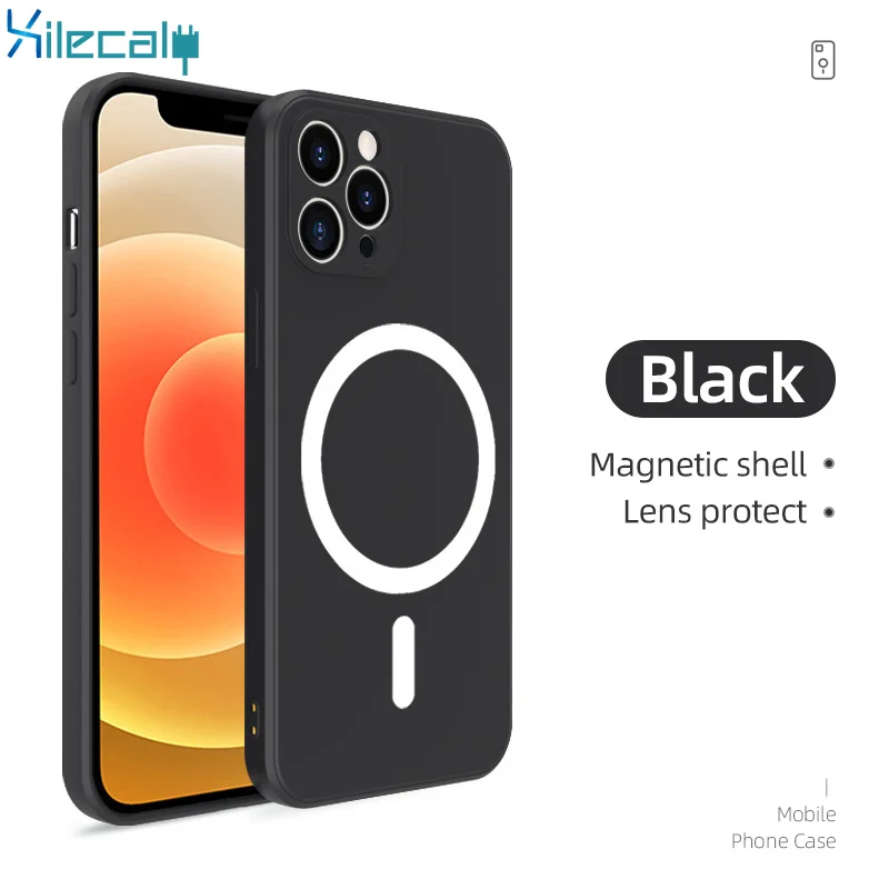 Magnetic Original Liquid Silicone Case for IPhone 12 Pro Max 12 Mini Wireless Luxury Magnetic Soft Cover for iPhone 12 Pro Max
Magnetic Original Liquid Silicone Case for IPhone 12 Pro Max 12 Mini Wireless Luxury Magnetic Soft Cover for iPhone 12 Pro Max