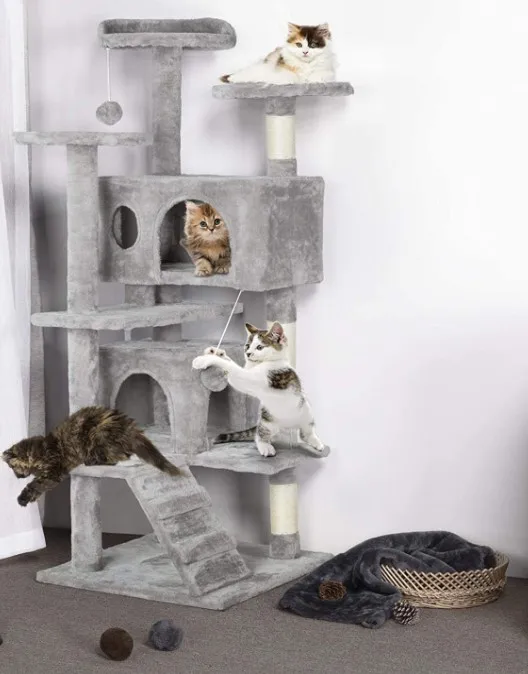 Fast Delivery Cat Jumping Toy Climbing Frame Climbing Tree Furniture Scratching Cat Pet Jumping Trees Playing Exercise Toy HWC
Fast Delivery Cat Jumping Toy Climbing Frame Climbing Tree Furniture Scratching Cat Pet Jumping Trees Playing Exercise Toy HWC