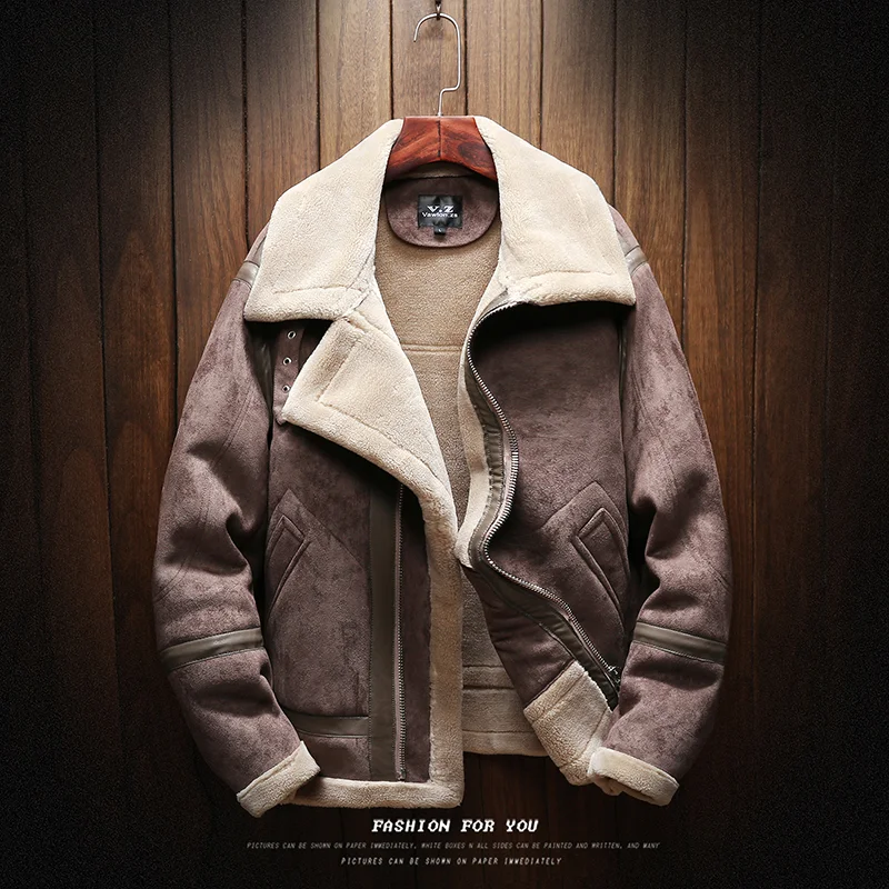 Winter High Quality Wool Liner Paraks Men's Large Size 5XL Loose Warm Jacket Men's Fashion High Quality PU Fur One Casual Coats
Winter High Quality Wool Liner Paraks Men's Large Size 5XL Loose Warm Jacket Men's Fashion High Quality PU Fur One Casual Coats