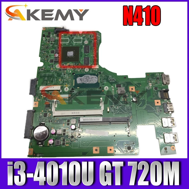Материнская плата для ноутбука Akemy 48,4l106. 011 для lenovo N410, 14-дюймовый SR16Q i3-4th CPU GT 720M HD 4400, материнская плата, работает
Материнская плата для ноутбука Akemy 48,4l106. 011 для lenovo N410, 14-дюймовый SR16Q i3-4th CPU GT 720M HD 4400, материнская плата, работает