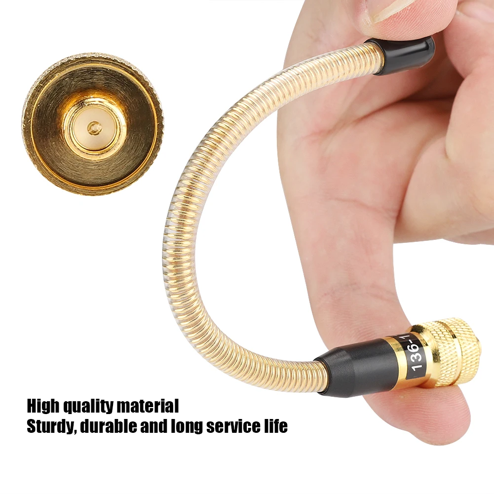 SMA Golden Female Flexible Spring Antenna VHF for Kenwood/Baofeng/Puxing/TYT Walkie Talkie Radispring
SMA Golden Female Flexible Spring Antenna VHF for Kenwood/Baofeng/Puxing/TYT Walkie Talkie Radispring