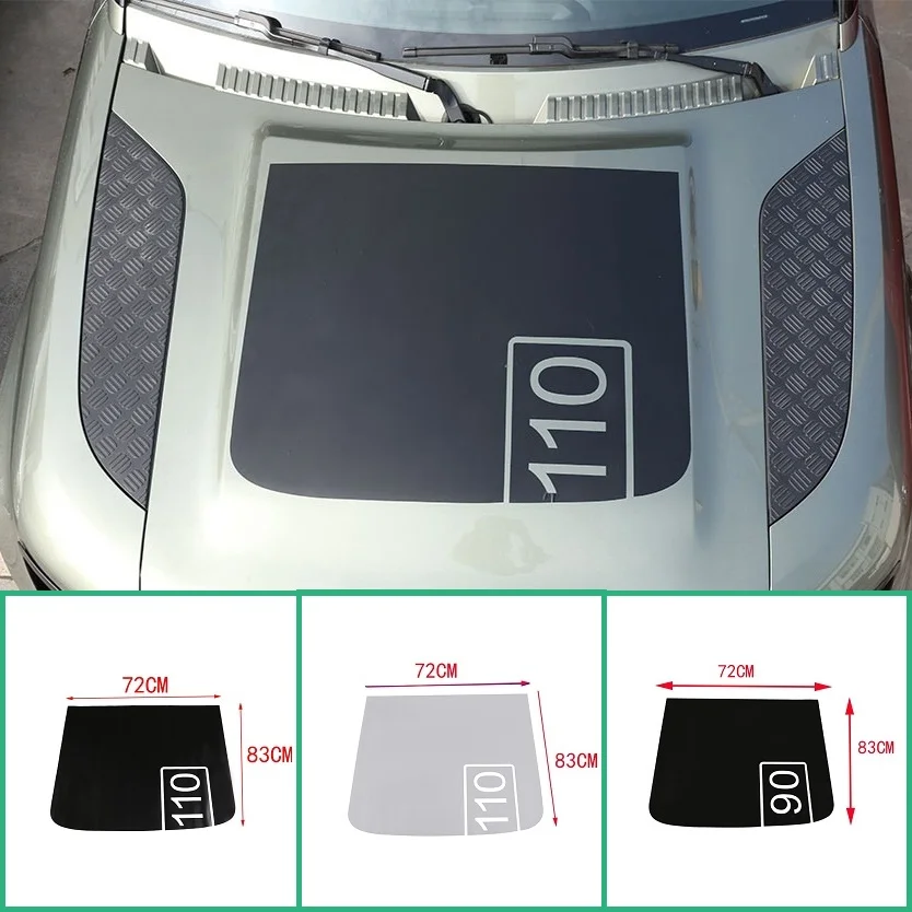 For Land Rover Defender 90 110 2020-22 Car Lage Matte Black Sport Front Engine Hood Decal Vinyl Graphics Front Hood 110 sticker
For Land Rover Defender 90 110 2020-22 Car Lage Matte Black Sport Front Engine Hood Decal Vinyl Graphics Front Hood 110 sticker